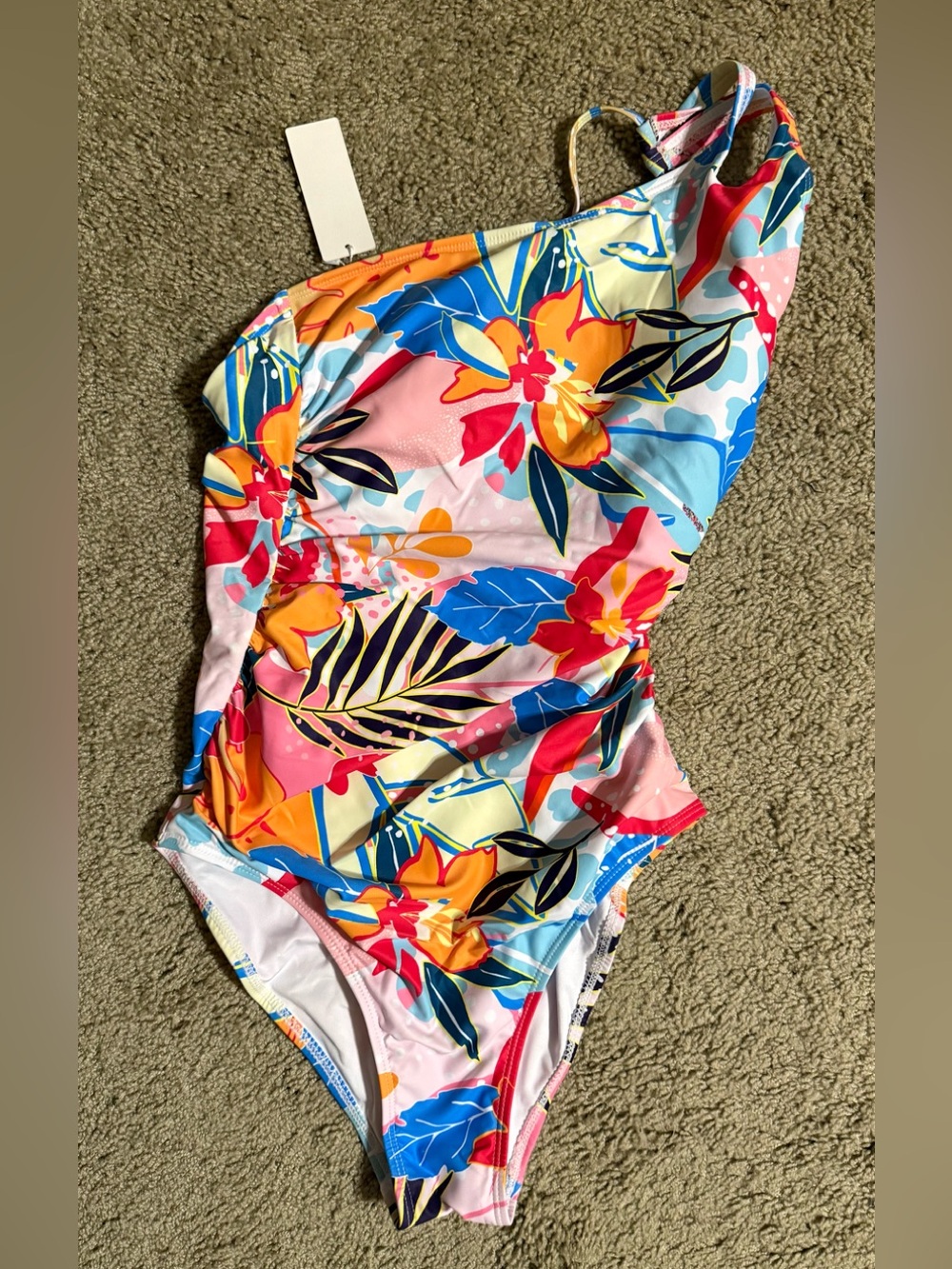 NWT Floral One-Piece Swimsuit in Multicolor